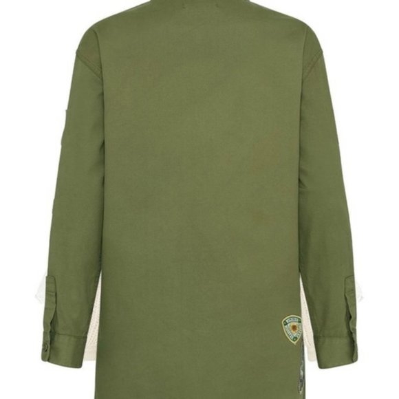 Spell Great Ocean Road Overshirt Khaki NWT S - Picture 13 of 14